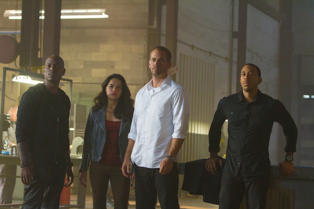 Fast and Furious 7 Ludacris, Michelle Rodriguez, Paul Walker, Tyrese Gibson