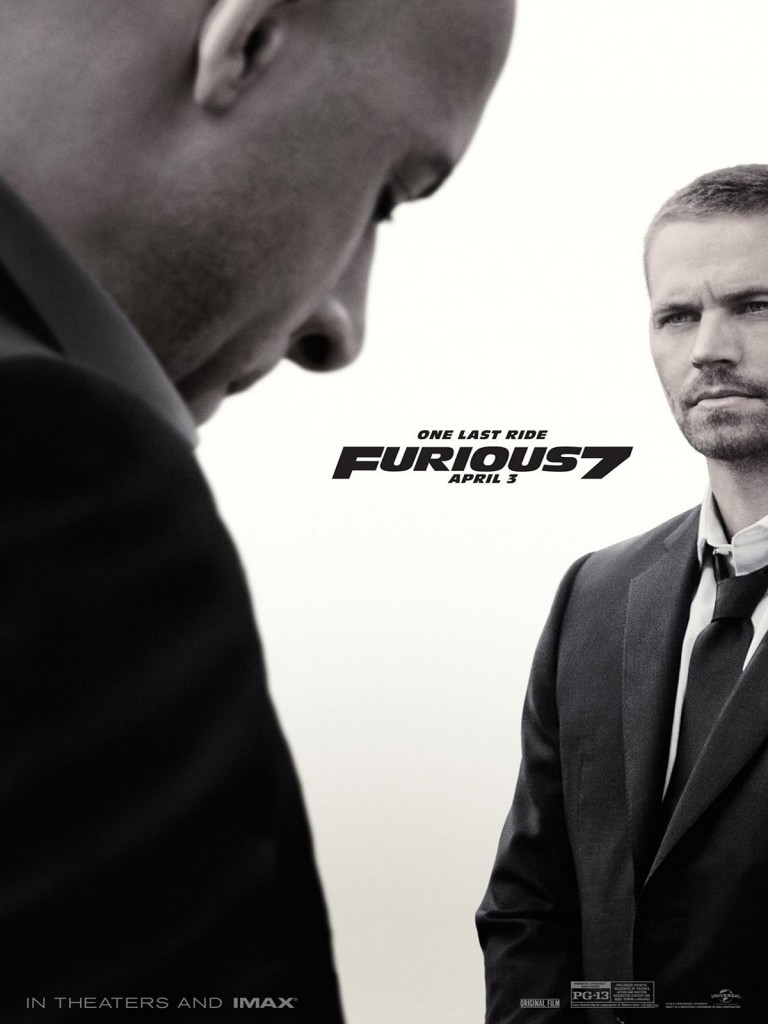 Fast and Furious 7 One last ride affiche