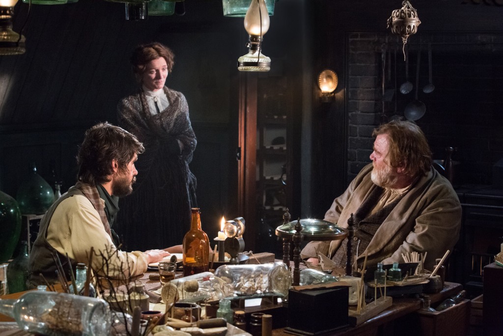 Ben Whishaw, Brendan Gleeson & Michelle Fairley